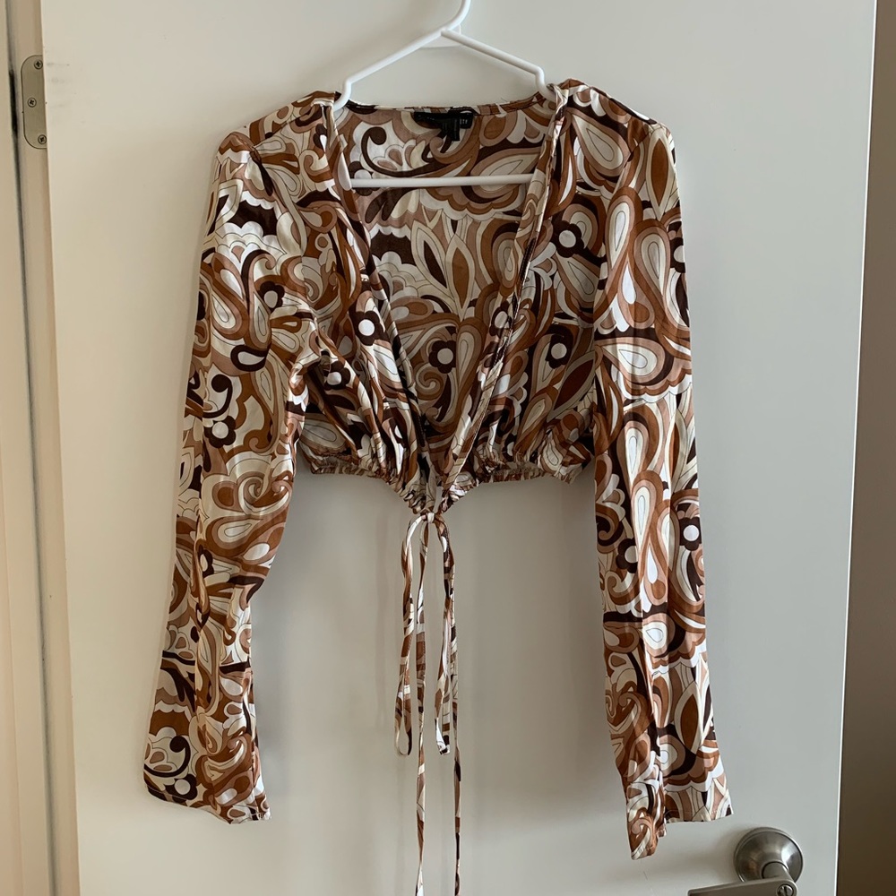 Groovy V line blouse